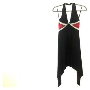 Halter style scarf dress from Bebe
